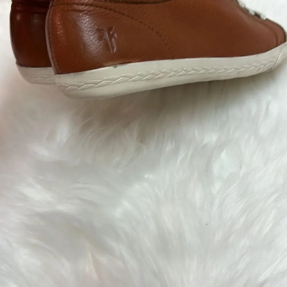 ‎Frye Leather Low Top Sneakers A3